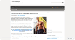 Desktop Screenshot of fisiculturismo.wordpress.com