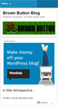 Mobile Screenshot of brownbuttonblog.wordpress.com