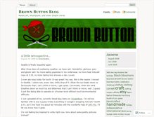 Tablet Screenshot of brownbuttonblog.wordpress.com