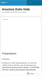 Mobile Screenshot of anaclatura.wordpress.com