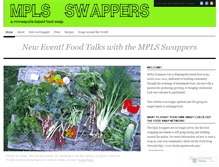 Tablet Screenshot of mplsswappers.wordpress.com