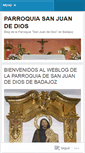 Mobile Screenshot of parroquiasanjuandedios.wordpress.com