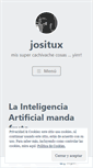 Mobile Screenshot of jositux.wordpress.com