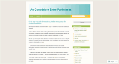 Desktop Screenshot of contrario.wordpress.com