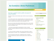 Tablet Screenshot of contrario.wordpress.com