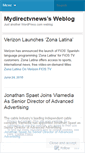 Mobile Screenshot of mydirectvnews.wordpress.com
