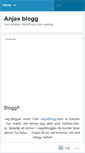 Mobile Screenshot of anjasblogg.wordpress.com