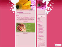 Tablet Screenshot of anjasblogg.wordpress.com