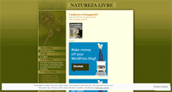 Desktop Screenshot of naturezalivre.wordpress.com