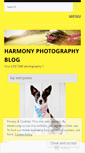 Mobile Screenshot of harmonyphotographyblog.wordpress.com