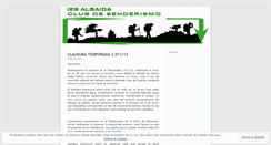 Desktop Screenshot of iesalbaida.wordpress.com