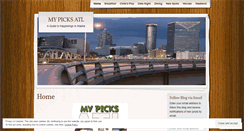 Desktop Screenshot of mypicksatl.wordpress.com