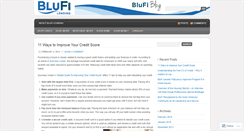 Desktop Screenshot of blufilending.wordpress.com