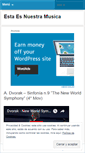 Mobile Screenshot of estaesnuestramusica.wordpress.com