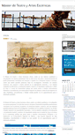 Mobile Screenshot of masterartesescenicas.wordpress.com