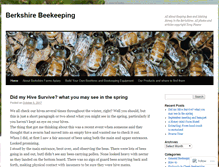 Tablet Screenshot of berkshirefarmsapiary.wordpress.com