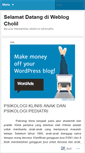Mobile Screenshot of cholilerenmasyah.wordpress.com