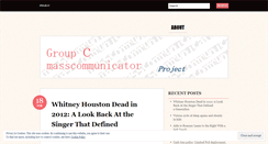 Desktop Screenshot of groupcmasscommunicator.wordpress.com