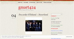 Desktop Screenshot of gmart424.wordpress.com