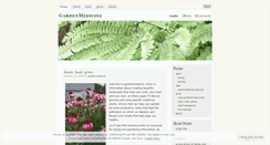 Desktop Screenshot of gardenmedicine.wordpress.com