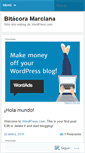 Mobile Screenshot of bitacoramarciana.wordpress.com