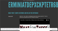 Desktop Screenshot of erminiatdepxckptetr681.wordpress.com