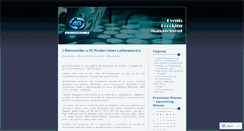 Desktop Screenshot of 4gproducciones.wordpress.com