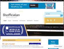 Tablet Screenshot of bisofficiallan.wordpress.com