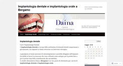 Desktop Screenshot of centrodaina.wordpress.com