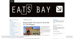 Desktop Screenshot of eatsbay.wordpress.com