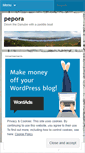 Mobile Screenshot of pepora.wordpress.com