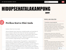 Tablet Screenshot of hidupsehatalakampung.wordpress.com