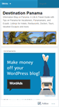 Mobile Screenshot of destinationpanama.wordpress.com