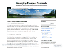 Tablet Screenshot of managingprospectresearch.wordpress.com