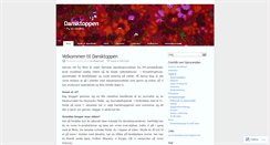 Desktop Screenshot of dansktoppen.wordpress.com
