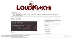 Desktop Screenshot of loudkimchi.wordpress.com