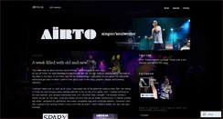 Desktop Screenshot of airtomusic.wordpress.com