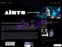 Tablet Screenshot of airtomusic.wordpress.com