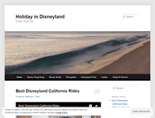 Tablet Screenshot of disneywhileago.wordpress.com