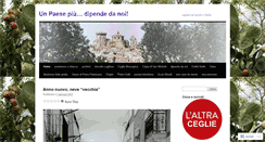 Desktop Screenshot of cegliemessapica.wordpress.com