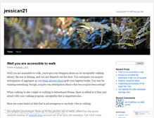 Tablet Screenshot of jessican21.wordpress.com