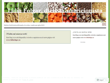 Tablet Screenshot of nutrieducacion.wordpress.com