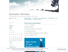 Tablet Screenshot of karizmatici.wordpress.com