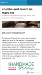 Mobile Screenshot of crumbsandcream.wordpress.com