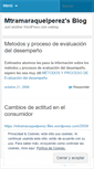Mobile Screenshot of mtramaraquelperez.wordpress.com