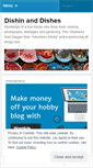Mobile Screenshot of dishinanddishes.wordpress.com