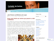 Tablet Screenshot of contadordesonhos.wordpress.com