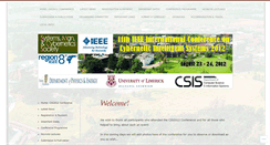 Desktop Screenshot of cis2012.wordpress.com