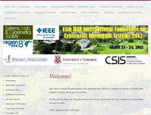 Tablet Screenshot of cis2012.wordpress.com