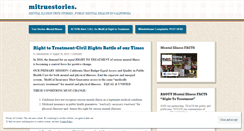Desktop Screenshot of mitruestories.wordpress.com